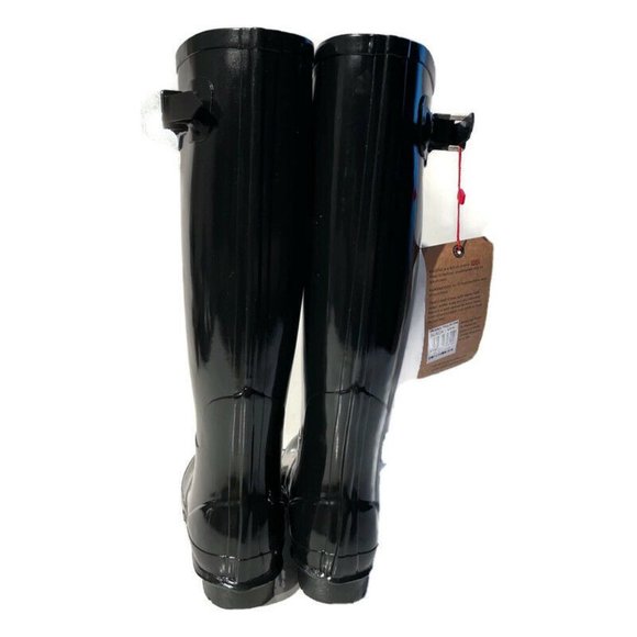 ROCKFISH Women’s Original Tall Gloss Wellington - Picture 2 of 11